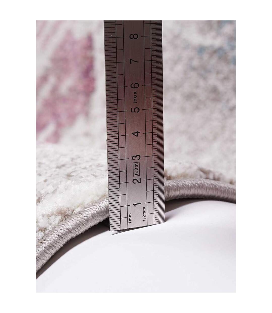 Tapis salon PASTEL BEAUTY en polypropylène doux et soyeux OEKO TEX
