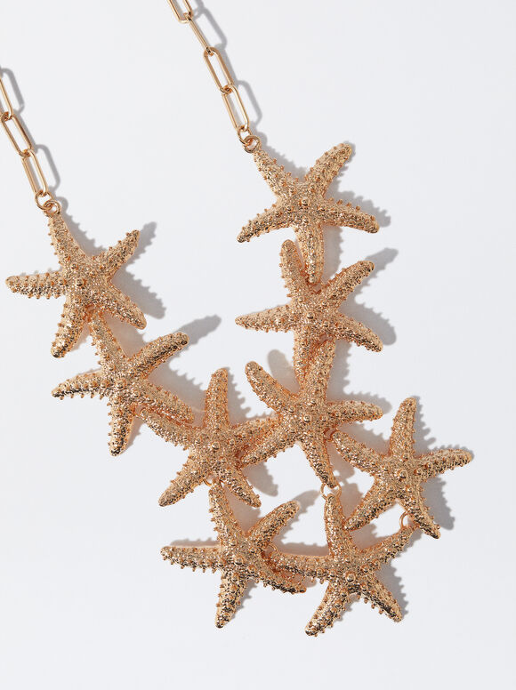 Colar Estrela-do-Mar - Dourado