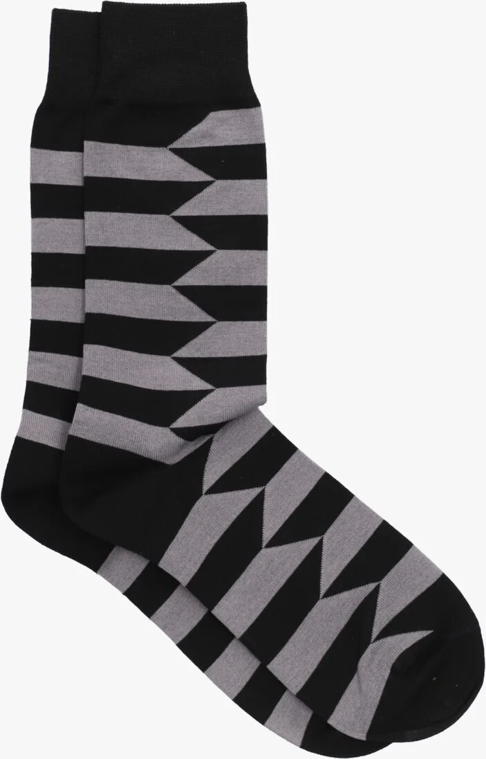 ALFREDO GONZALES zwarte alfredo gonzales sokken don offset stripes