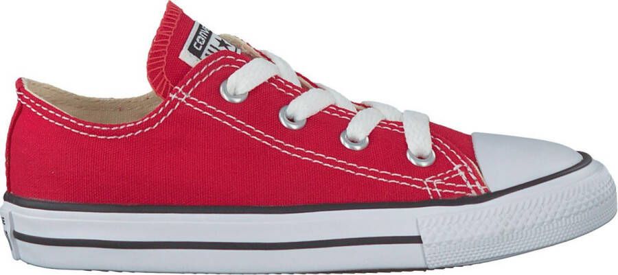 Converse Chuck Taylor All Star Ox Sneakers Unisex rood wit