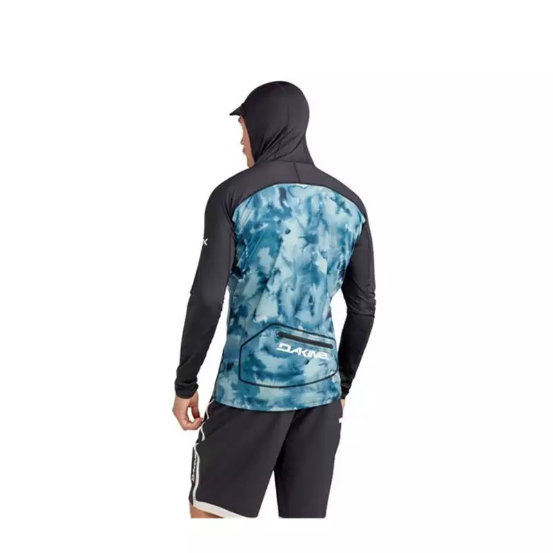 Sweat lycra DAKINE HD Snug Fit L/S Hoodie Indigogo Print
