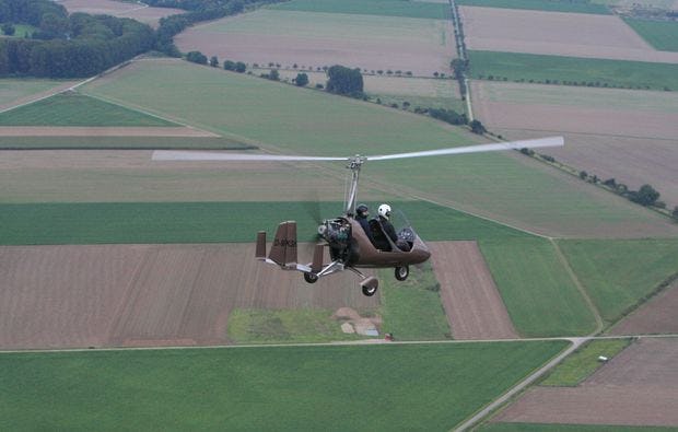 Tragschrauber-Rundflug ab Hildesheim als Geschenk