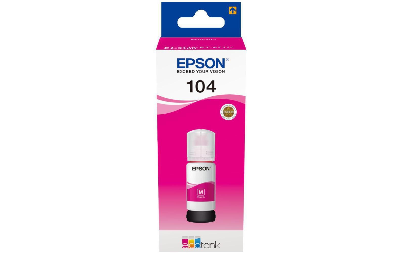 Tinte 104 / C13T00P340 MagentaTinte, Magenta