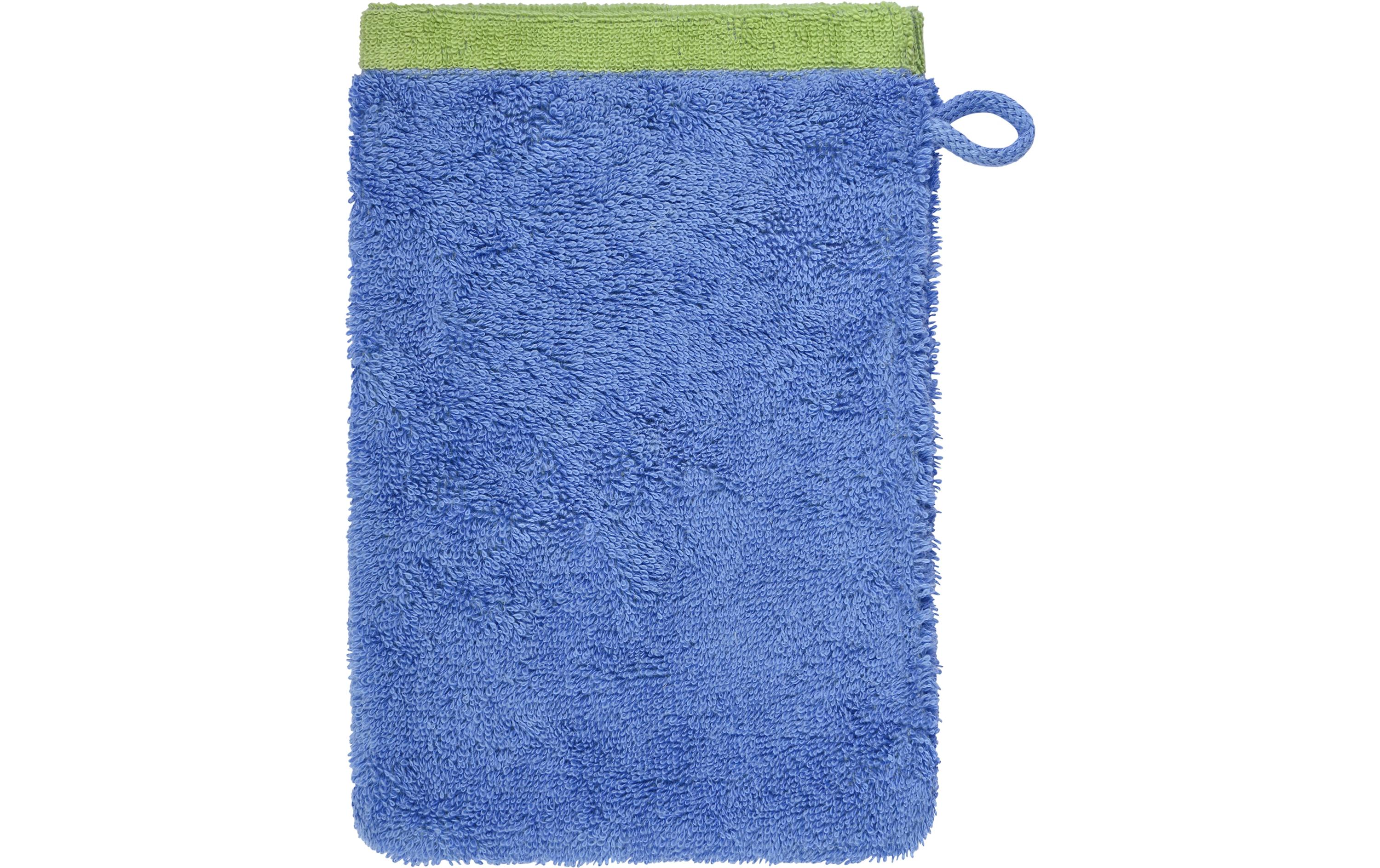 Waschhandschuh Lifestyle Splash 16 x 22 cm, Capri/PistazieWendetuch aus der Design Reihe Lifestyle Splash von Cawö