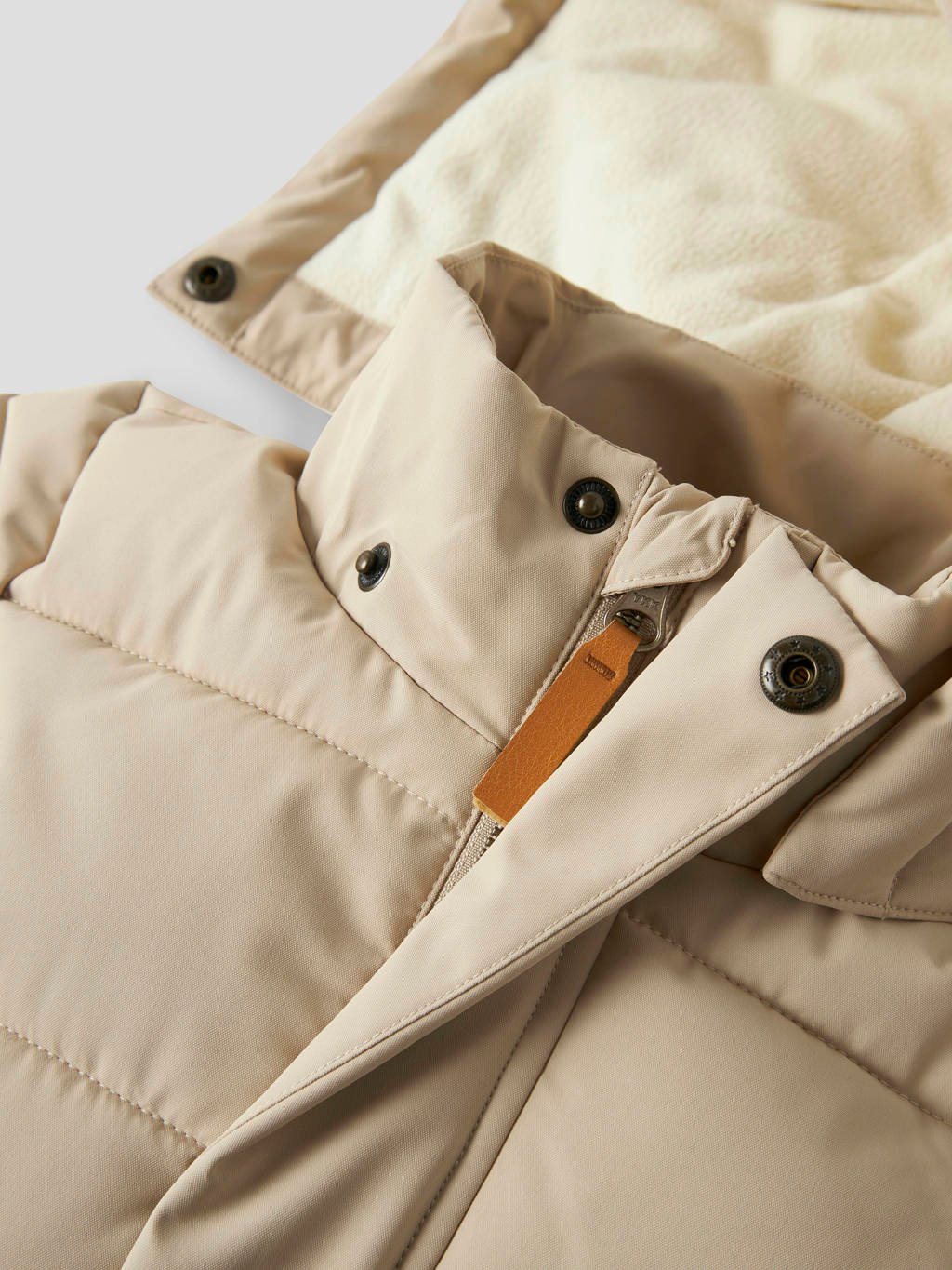 LIL' ATELIER MINI winterjas beige