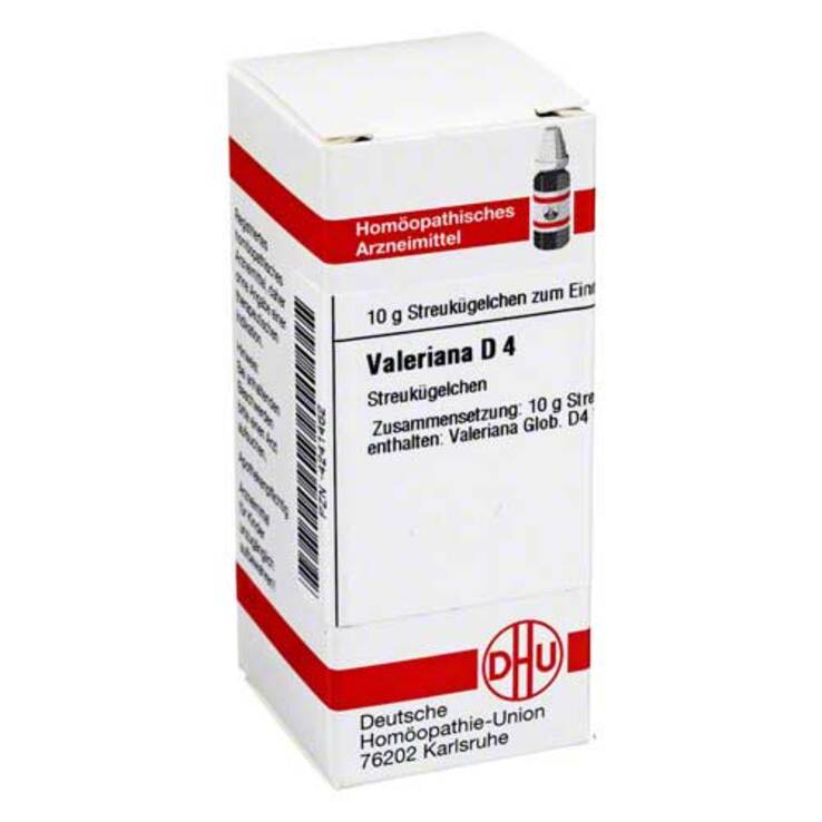 DHU Valeriana D 4 Globuli, 10 g