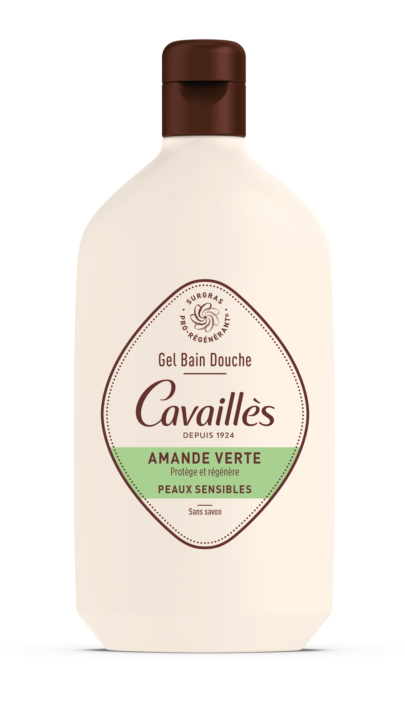 ROGE CAVAILLES Gel Bain Douche<br>400 ml, Flasche, Gel, Amande Verte