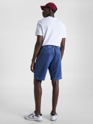 Shorts jeans de perna larga estilo Harlem