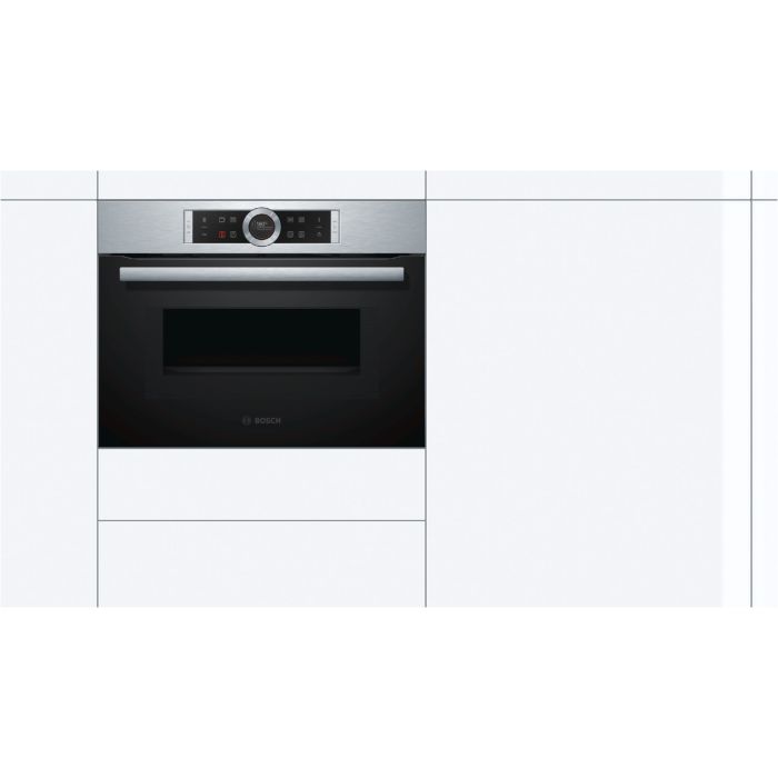 Bosch Kompaktbackofen mit Mikrowellenfunktion CMG633BS1