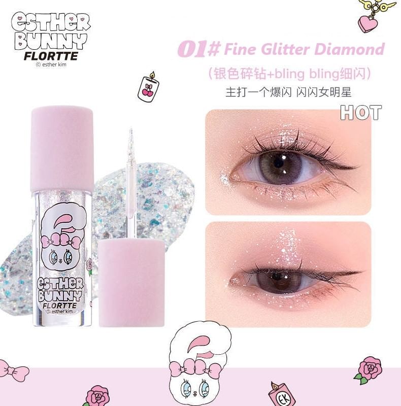 FLORTTE - Special Edition Vloeibare Oogschaduw - 3 Kleuren