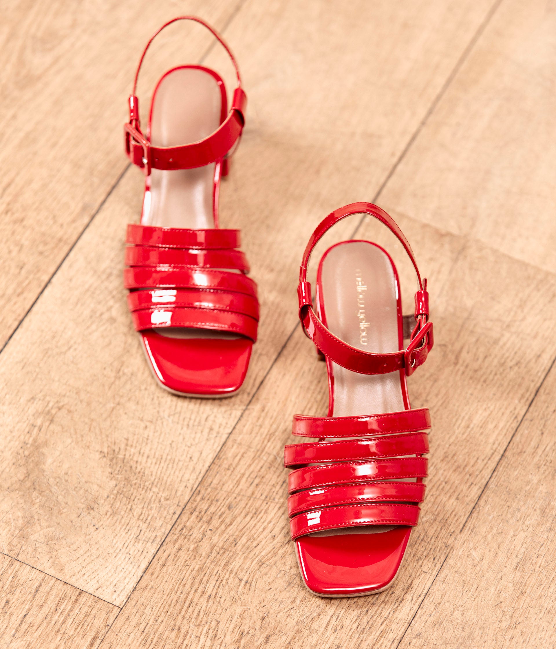 Sandales rouges Wendy