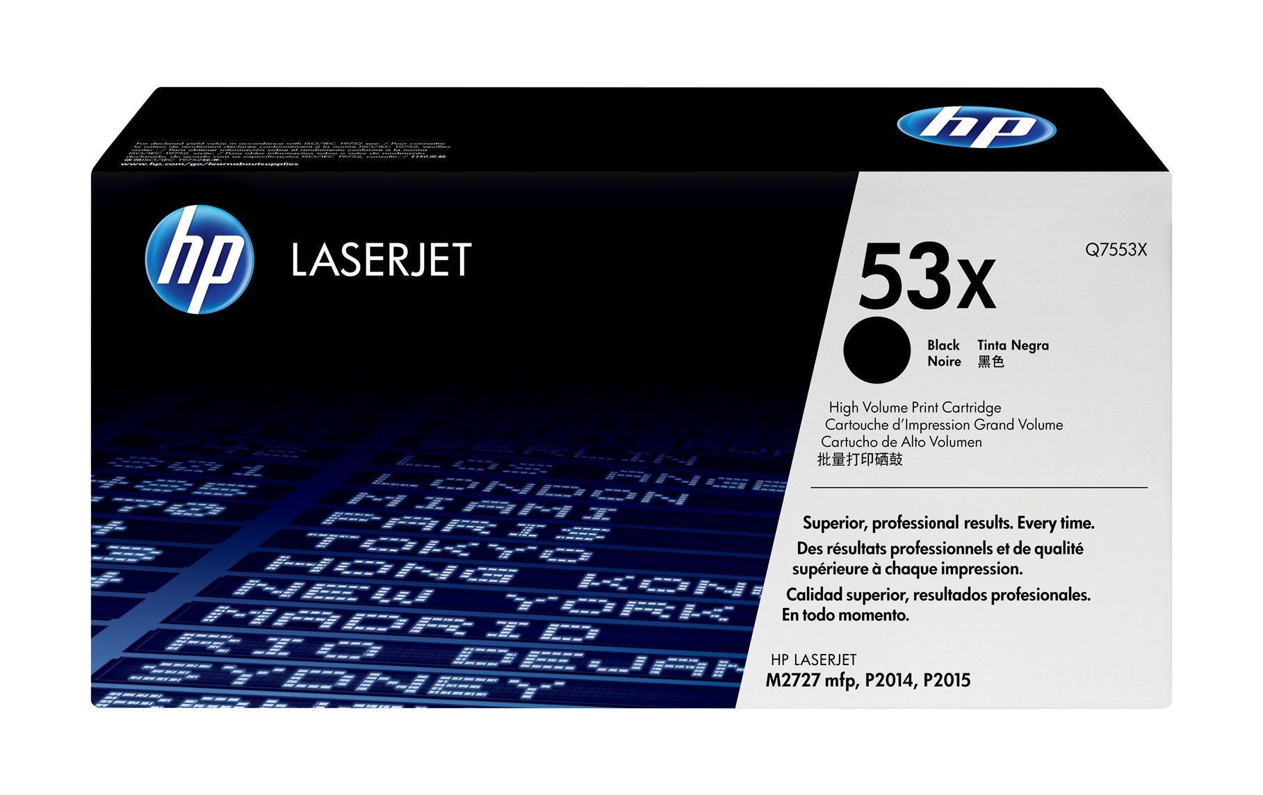 Toner Nr. 53X (Q7553X) Black<br>Tonerkartusche