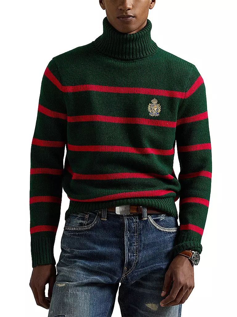 POLO RALPH LAUREN Rollkragenpullover grün