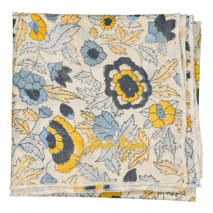 Louis Louise Echarpe Sissi Fleurie | Beige
