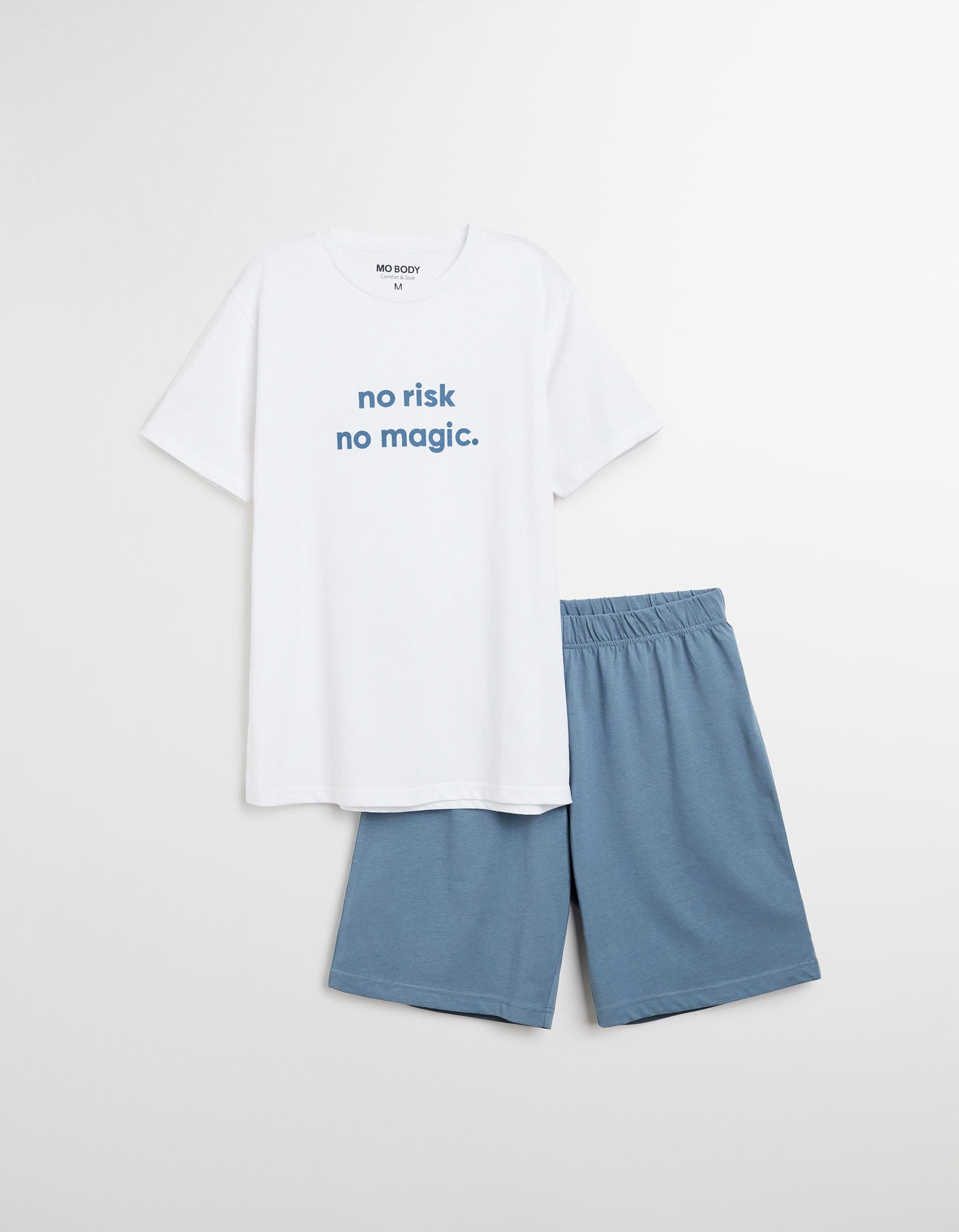 Pijama Jersey, Homem, Branco