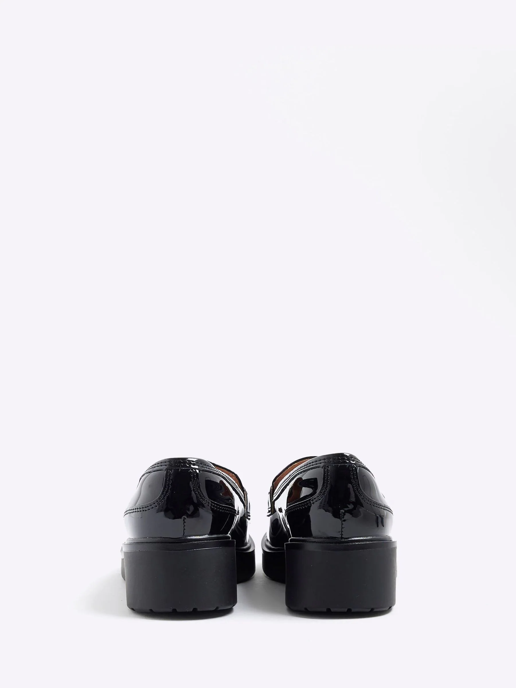 River Island Wedged Bow Loafers