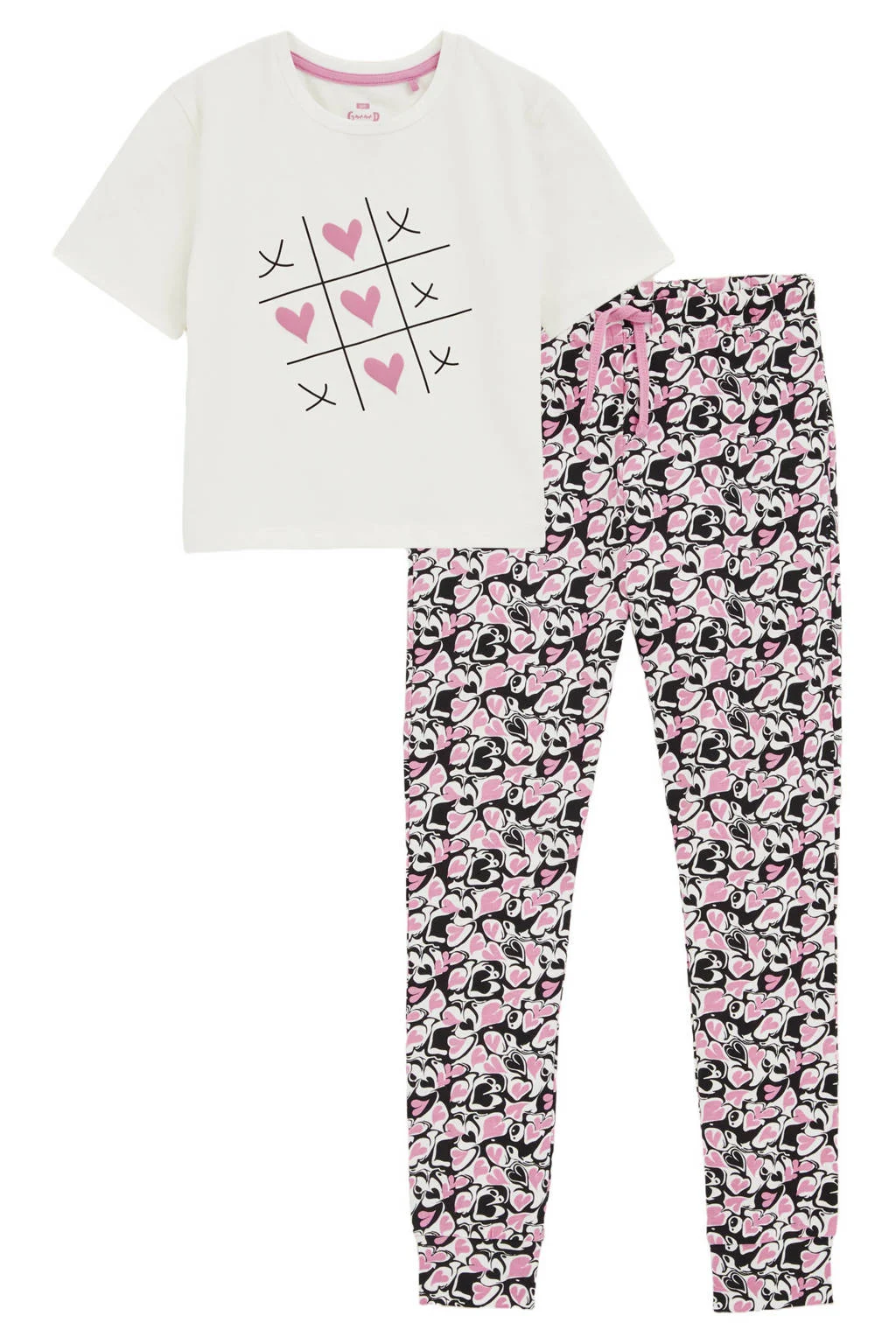 WE Fashion pyjama roze