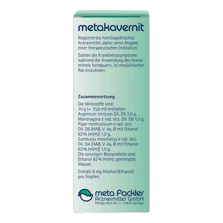 Metakavernit Tropfen, 100 ml