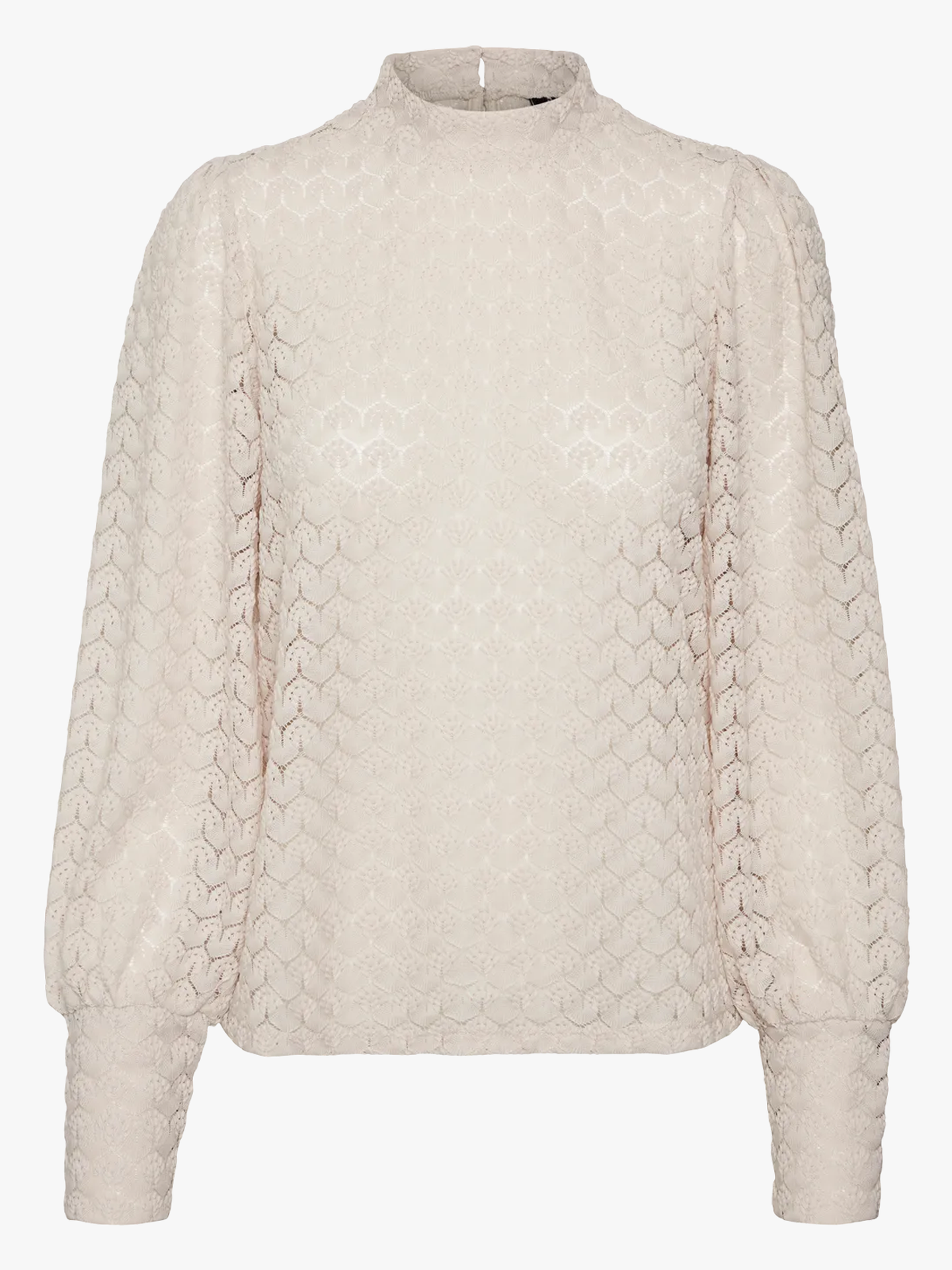 Becca High Neck Lace Top