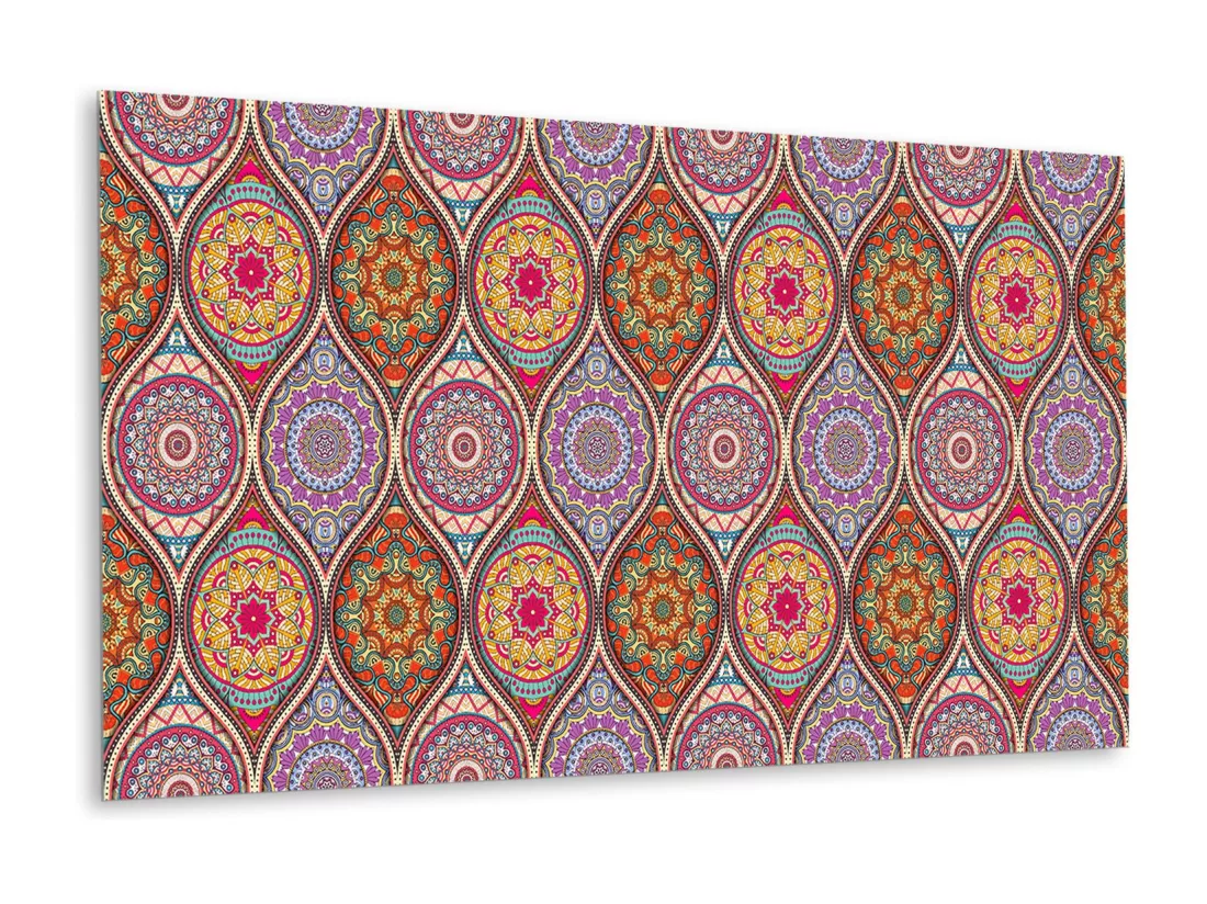 Panneaux muraux en vinyle, Planches en vinyle adhésives - 100x50 cm - Beau mandala