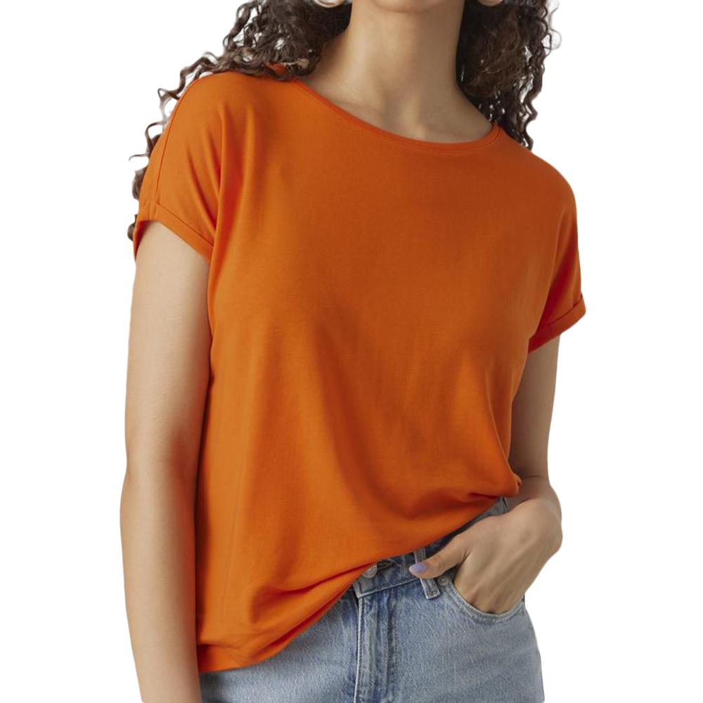 Vero Moda T-shirt Orange Femme Aware Vero Moda Ava