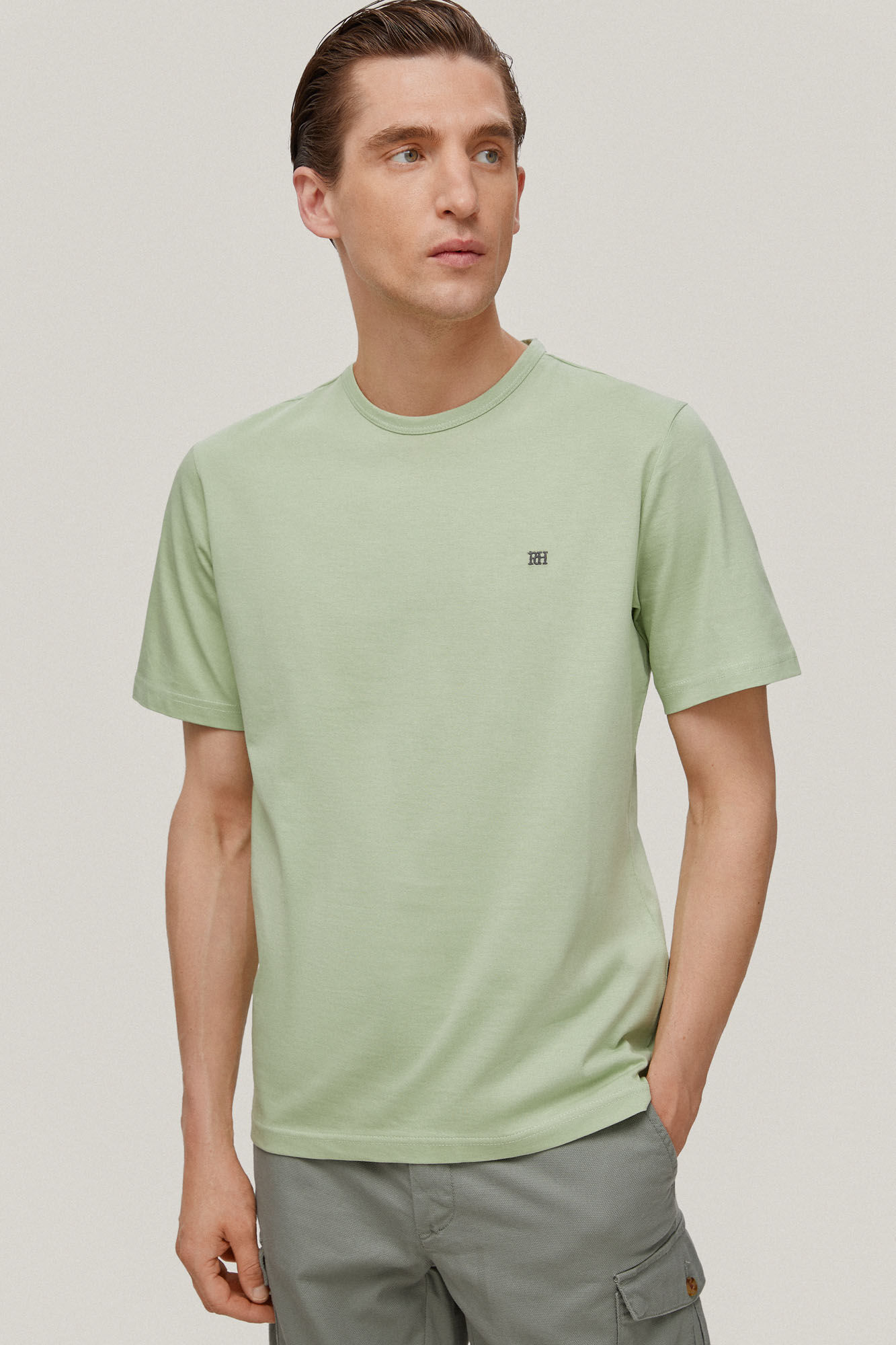 Camiseta básica - Verde