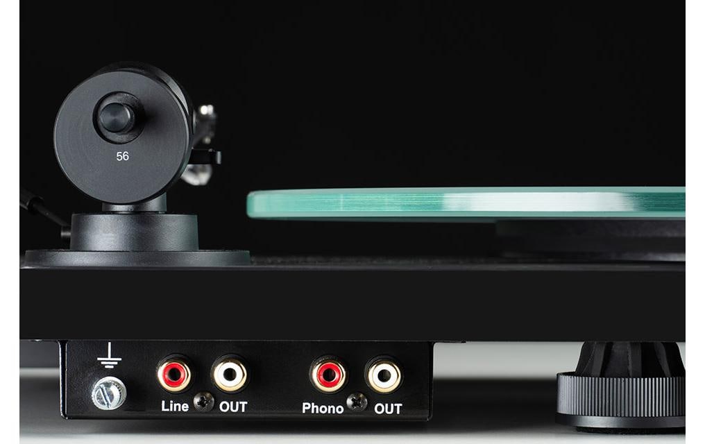 Plattenspieler T1 EVO Phono Schwarz<br>Audiophiler Einstiegsplattenspieler mit Phonostufe