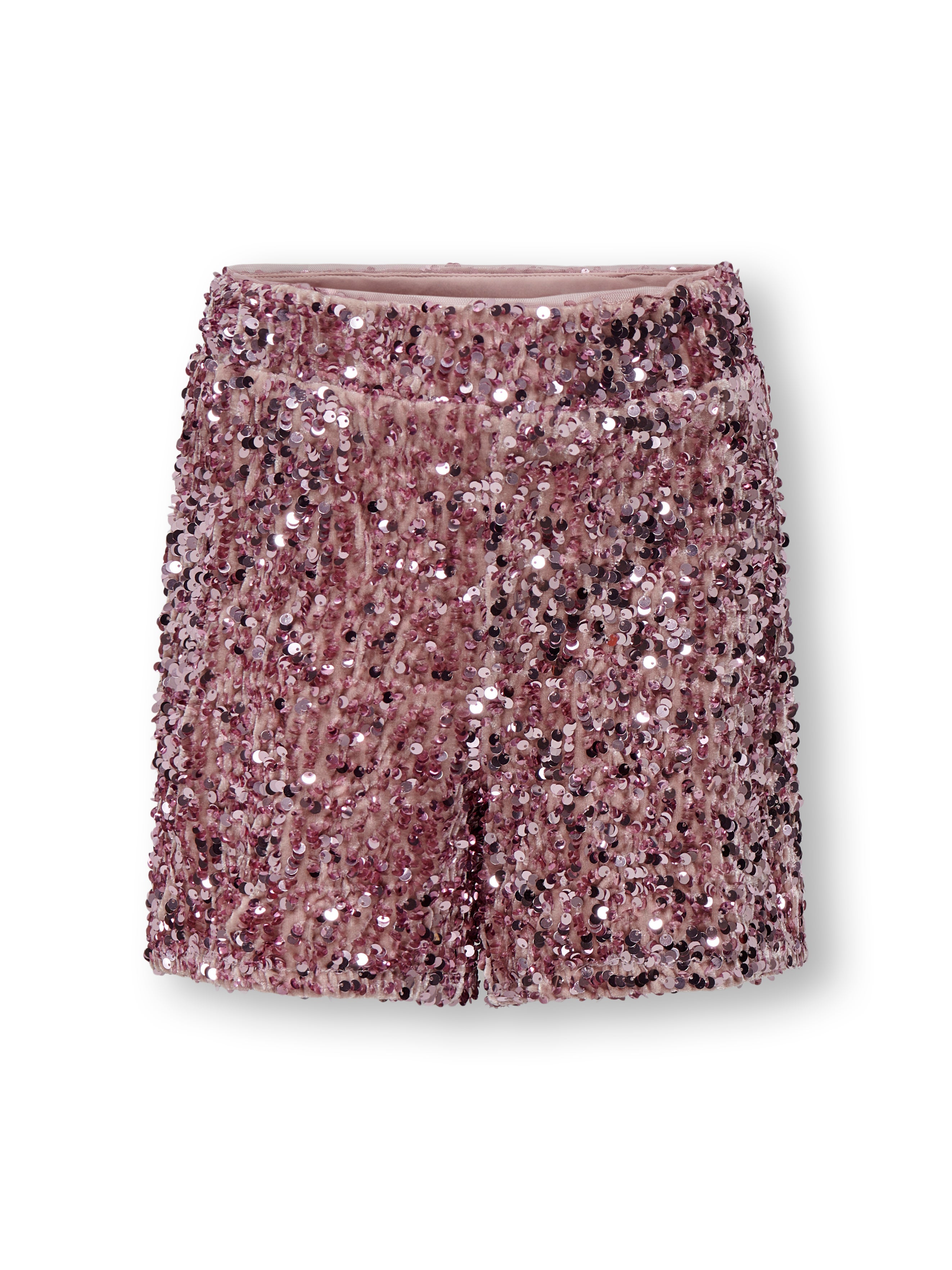 KOGCONFIDENCE Normal geschnitten Klassische Shorts Mauve Shadows