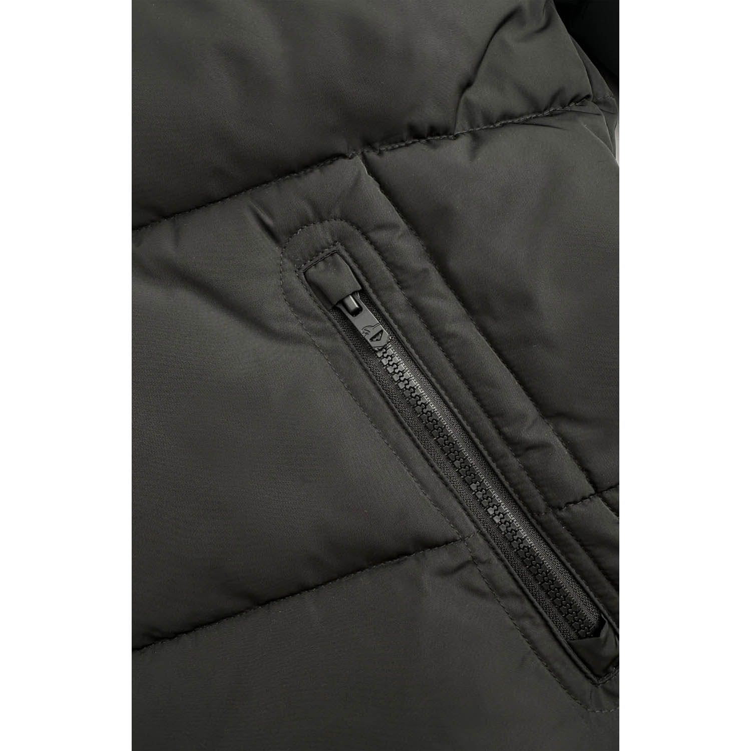 Black Bananas  Block Puffer Jacket