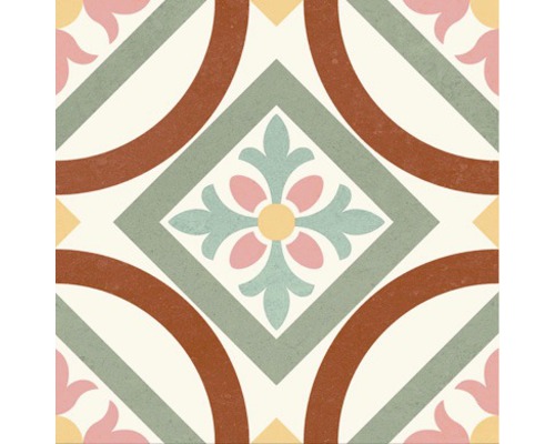 Porseleinen wand- en vloertegel Heritage taco in 76 verschillende designs 16,5 x 16,5 cm