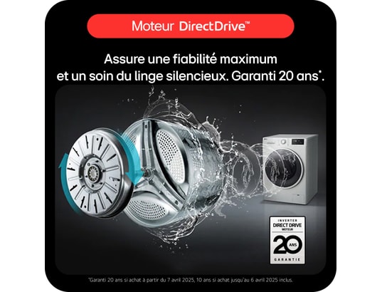 LG - Lave linge Frontal F94B15WHS