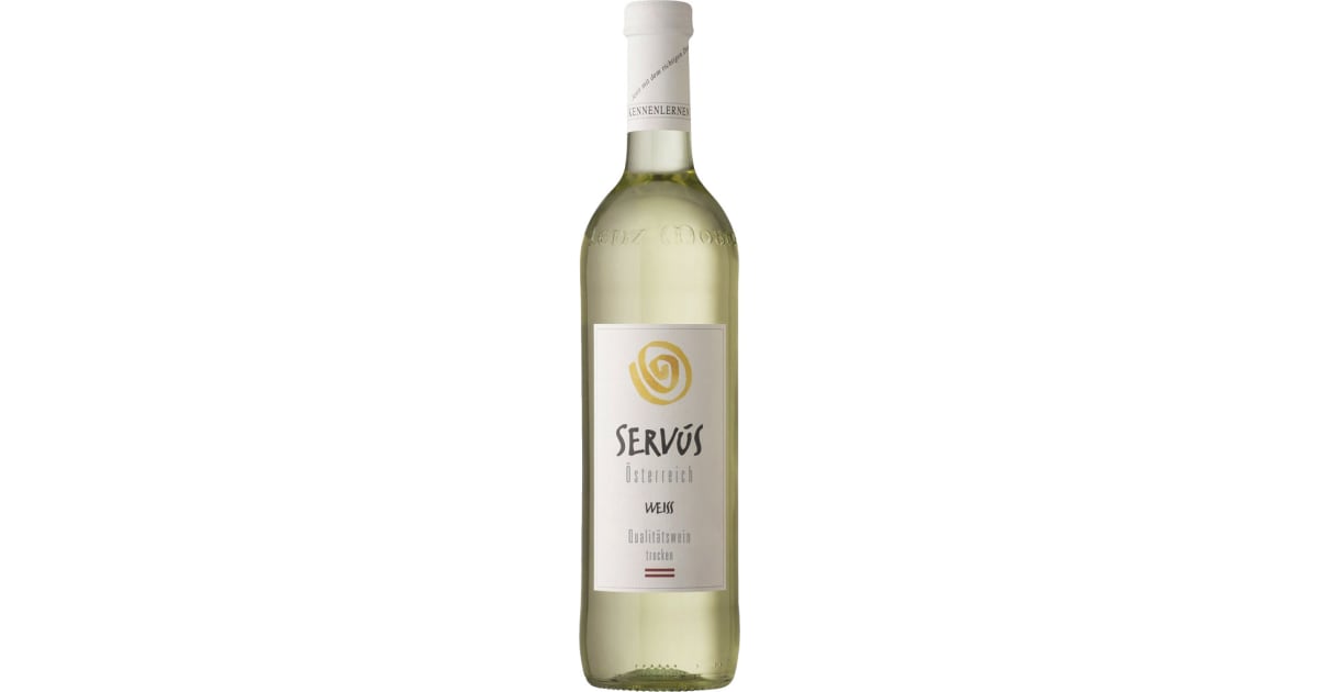 Lenz Moser Servus Cuvée trocken 0,75 Liter (Einweg)
