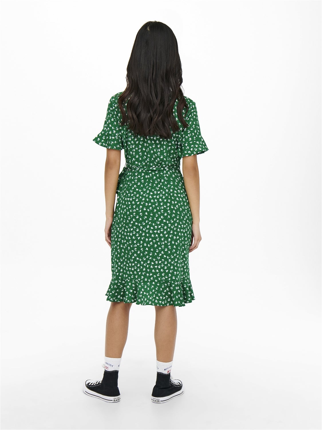 ONLOLIVIA Kurzes Kleid Verdant Green