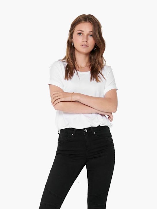 ONLY T-Shirt Weiss