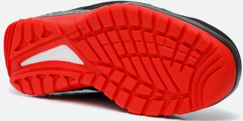 Elten - Maddox BOA® - Veiligheidsschoen - Zwart-Rood - Microvezel - ESD S3