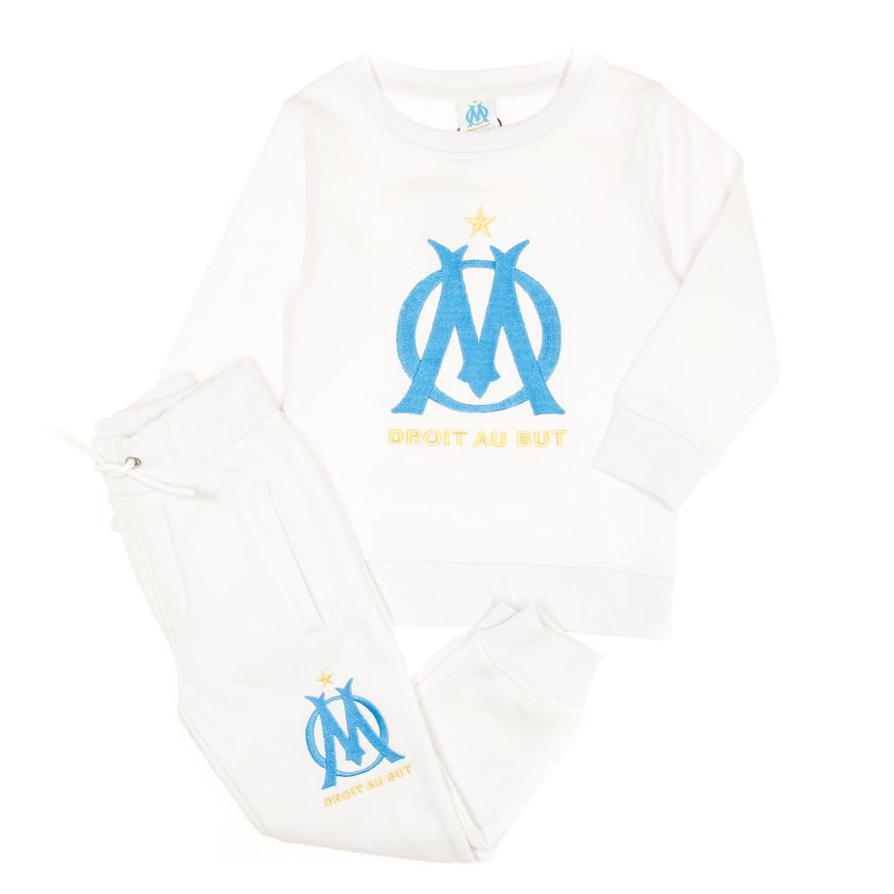OM Ensemble de Survêtement Blanc Garçon Olympique de Marseille G23025