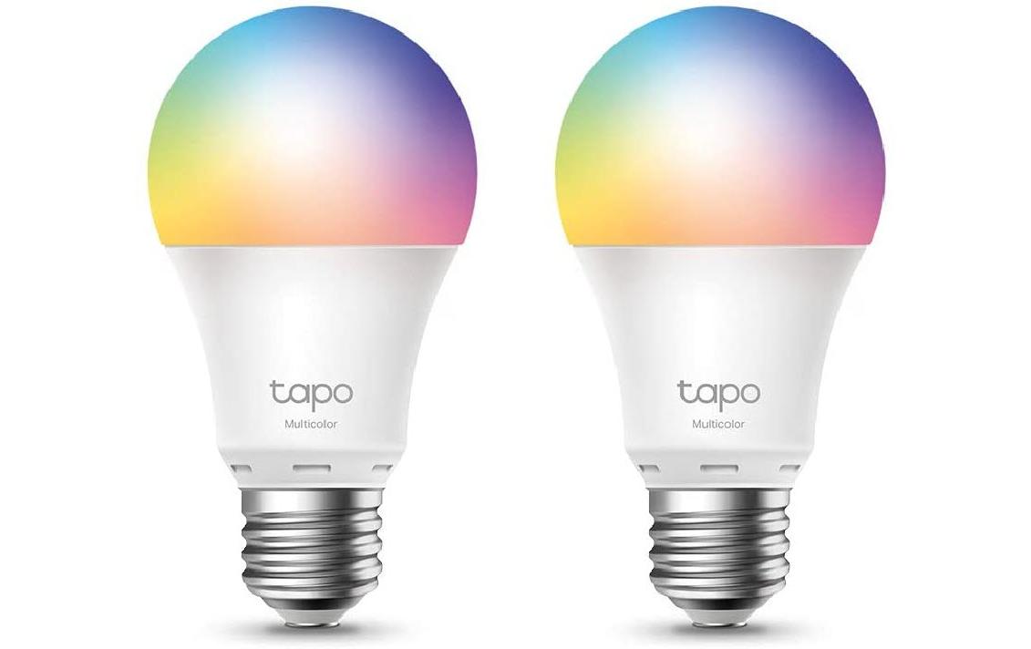 Leuchtmittel Tapo L530E 2 Stück, mehrfarbigSmarte WLAN-Glühbirne, mehrfarbig