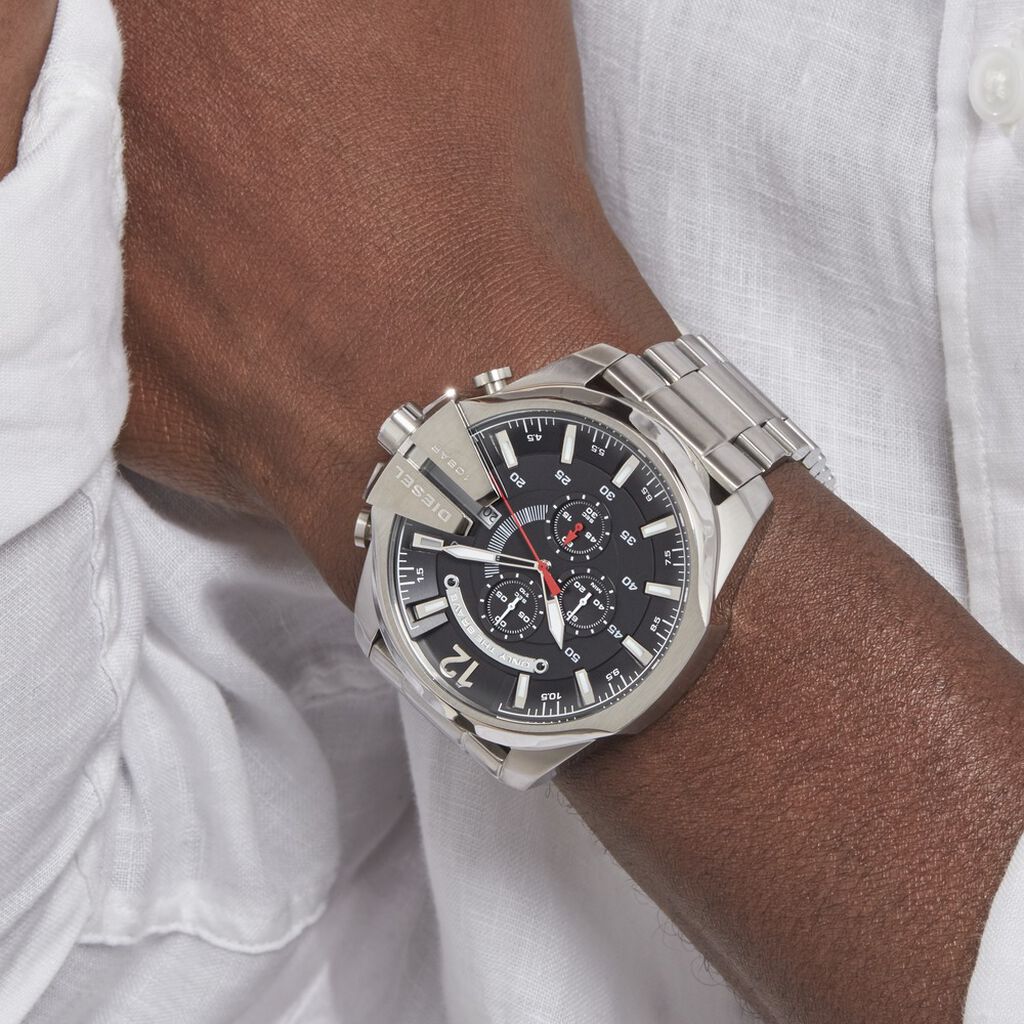 Montre Diesel Mega Chief Noir