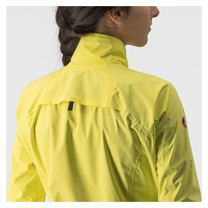 Veste de Pluie Castelli Femme Emergency 2 Jaune