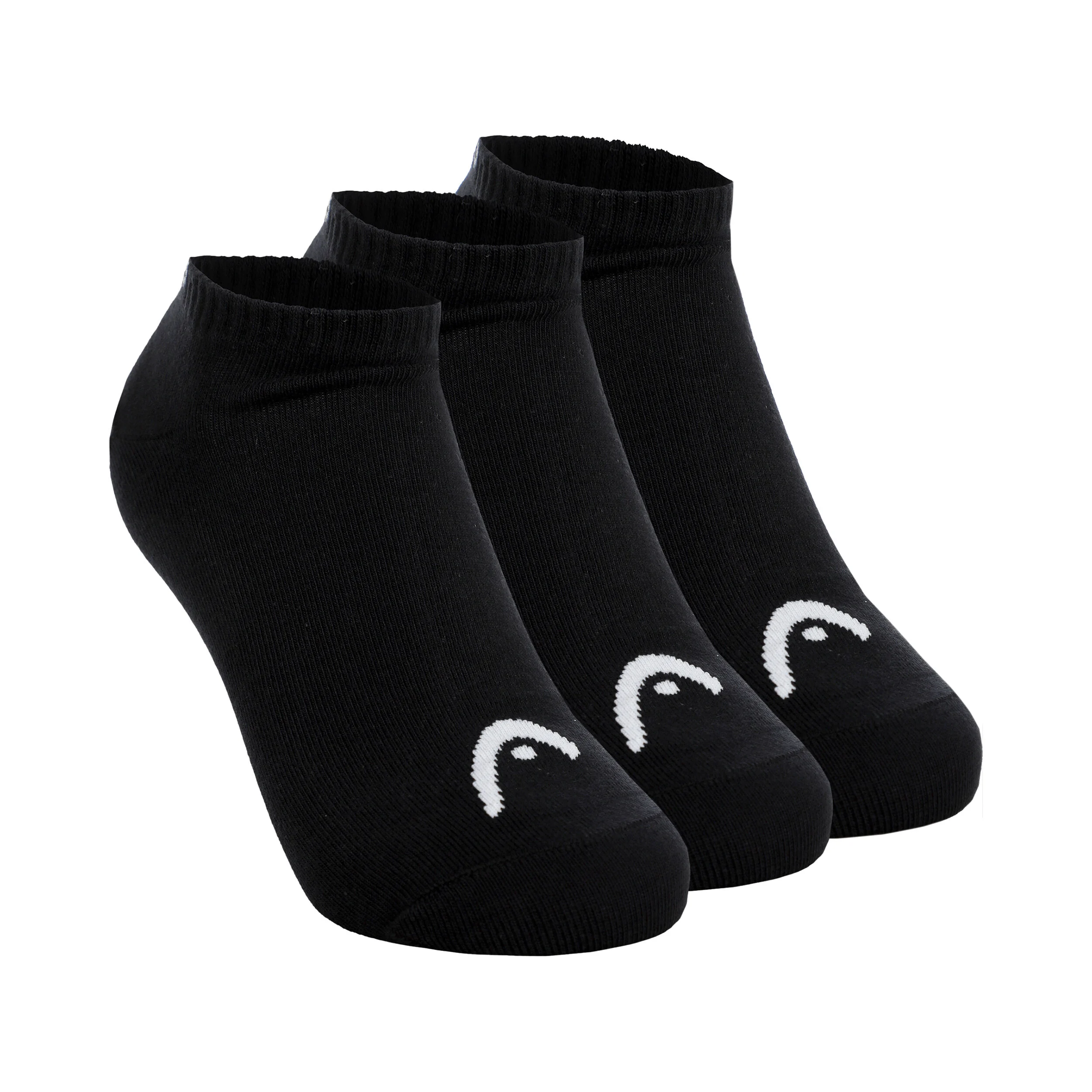 HEAD Sneaker Chaussettes De Tennis Pack De 3 - Noir