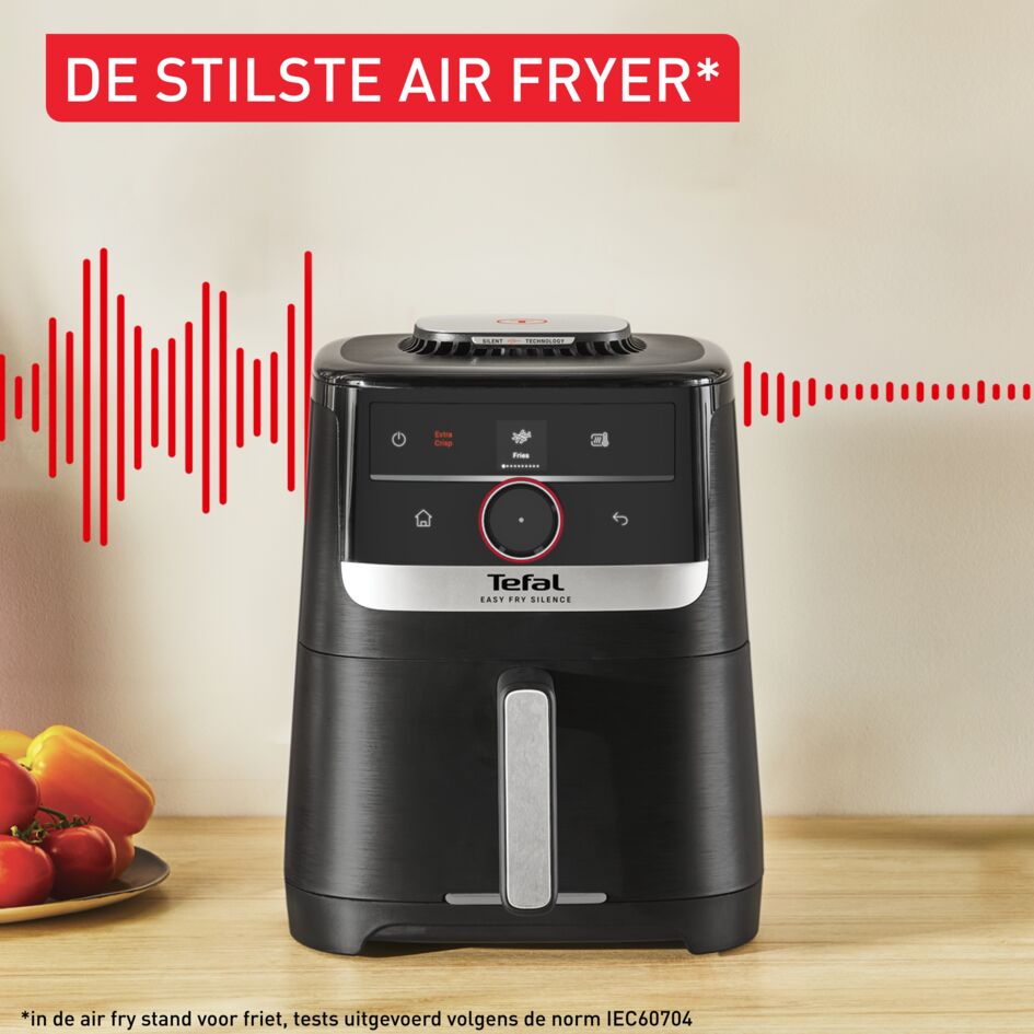 Easy Fry Smart & Silence EY5728 5L stille air fryer