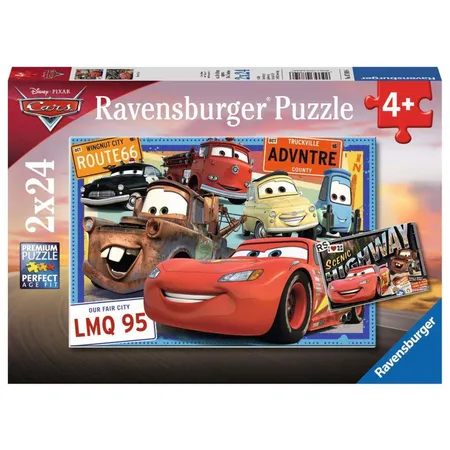 Ravensburger Puzzle Disney Pixar Cars 2x24 Teile