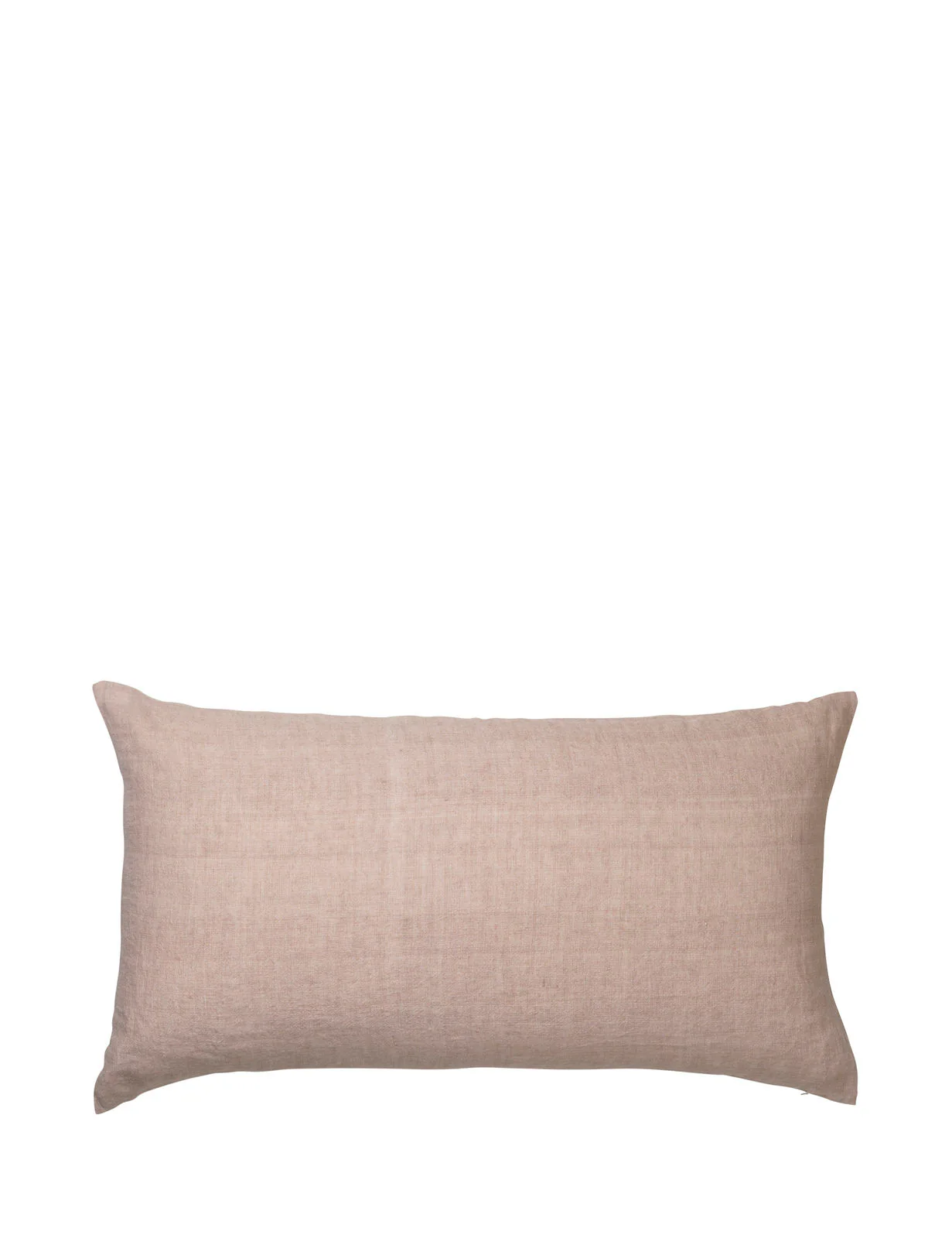 Cozy Living  Linen Gable pyntepude, Dusty Rose - 50x90 cm.
