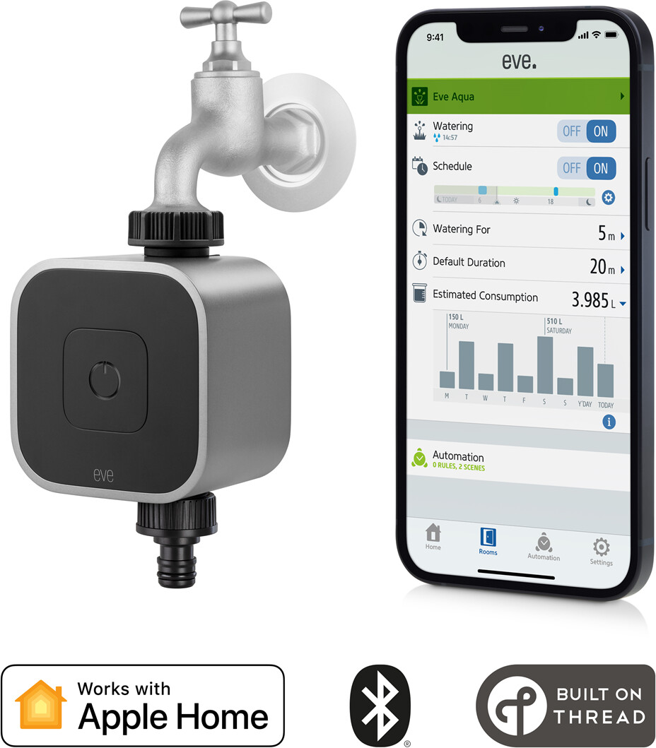 Eve Aqua - Smart Vandingskontrol - Homekit Kompatibel