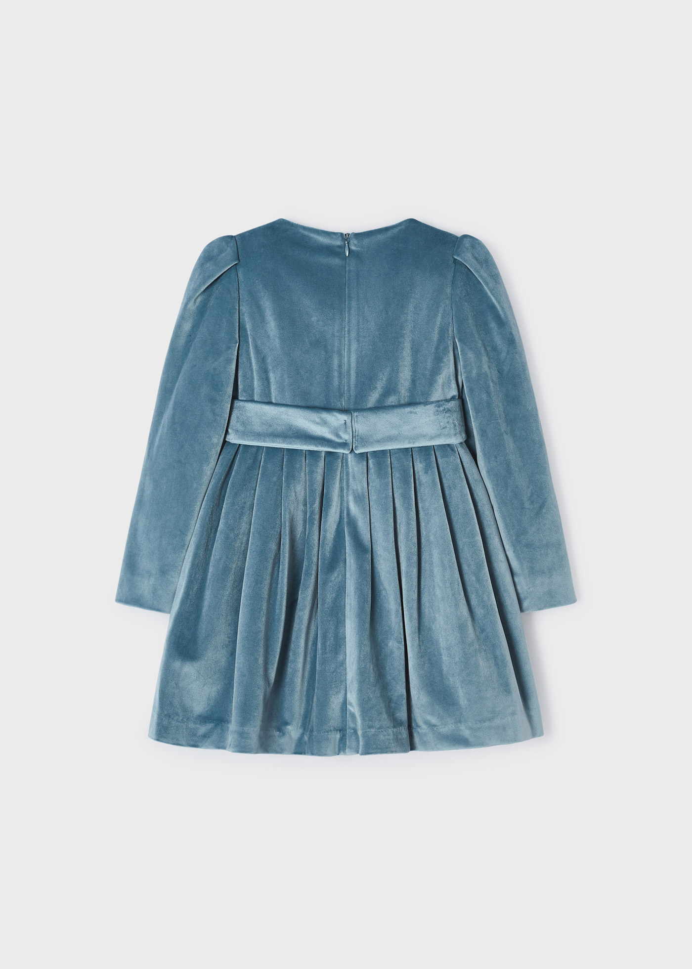 Vestido de veludo para meninas
