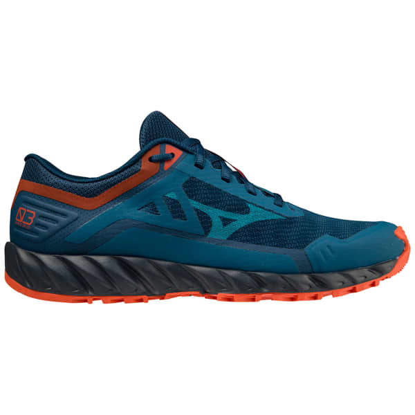 Chaussure trail MIZUNO WAVE IBUKI 3 GIBRALTAR SEA/ALGIERS BLUE/GRENADINE
