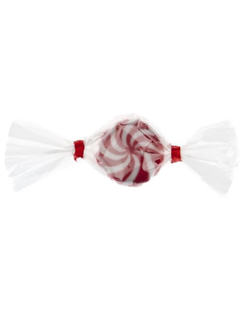 Ferribiella Pluche Kerst Snoepje - Kattenspeelgoed - Wit Rood 3 stuks
