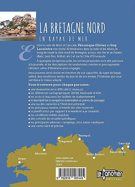 CANOTIER - LA BRETAGNE NORD EN KAYAK DE MER