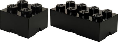 LEGO Oppbevaringspakke Liten/Stor, Sort