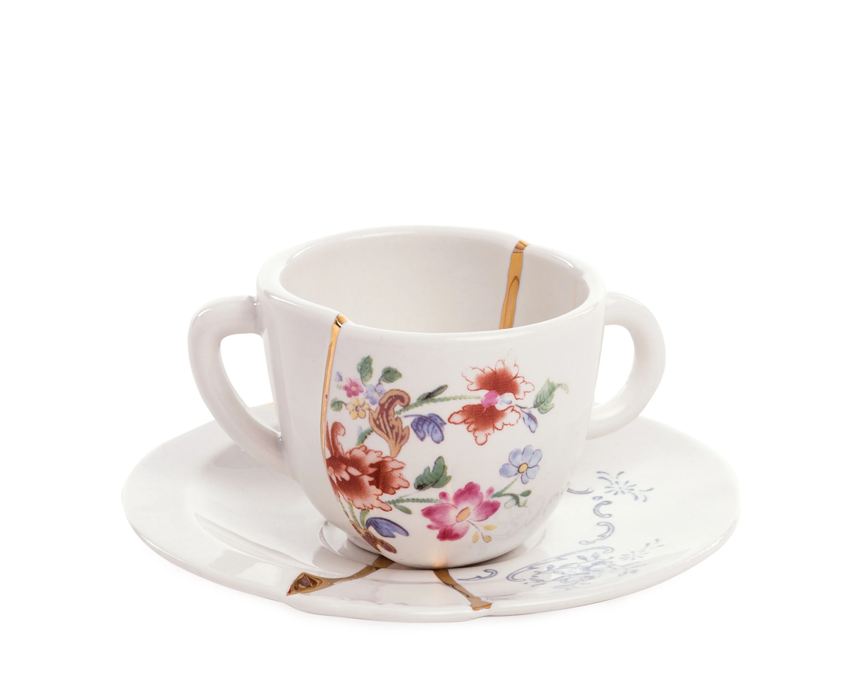 KINTSUGI - Tasse à café céramique | Blanc